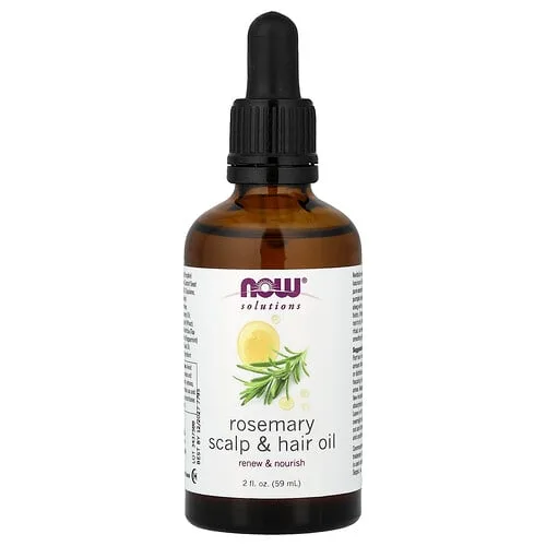 NOW Foods, Solutions, Aceite de romero para el cuero cabelludo y el cabello, 59 ml (2 oz. líq.)