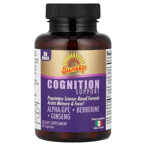 SunUp, Refuerzo para la cognición, 60 cápsulas