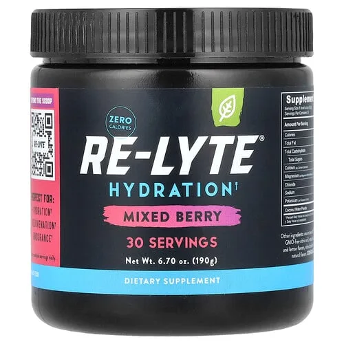 Redmond, Re-Lyte® Hydration, Bayas mixtas, 190 g (6,7 oz)
