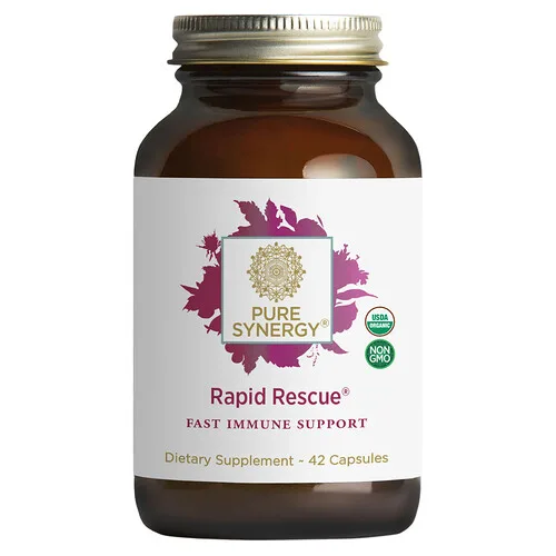 Pure Synergy, Rapid Rescue®, 42 cápsulas