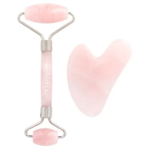Mount Lai, The Rose Quartz, set de 2 piezas para spa facial