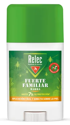 Relec Barra Repelente Deet Fuerte Familiar 50 ml