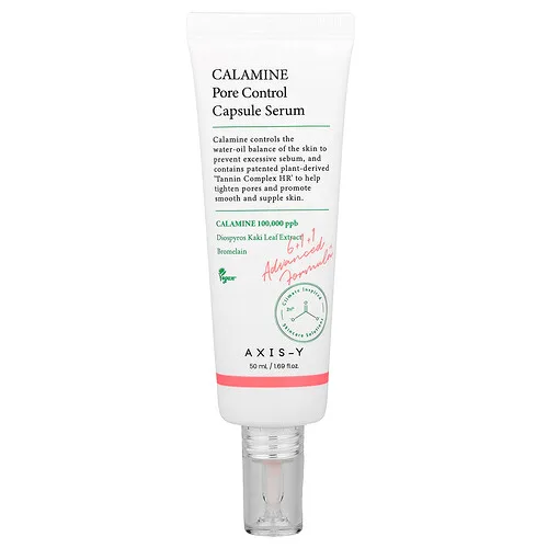 Axis-Y, Sérum en cápsulas con calamina para el control de los poros, 50 ml (1,69 oz. líq.)