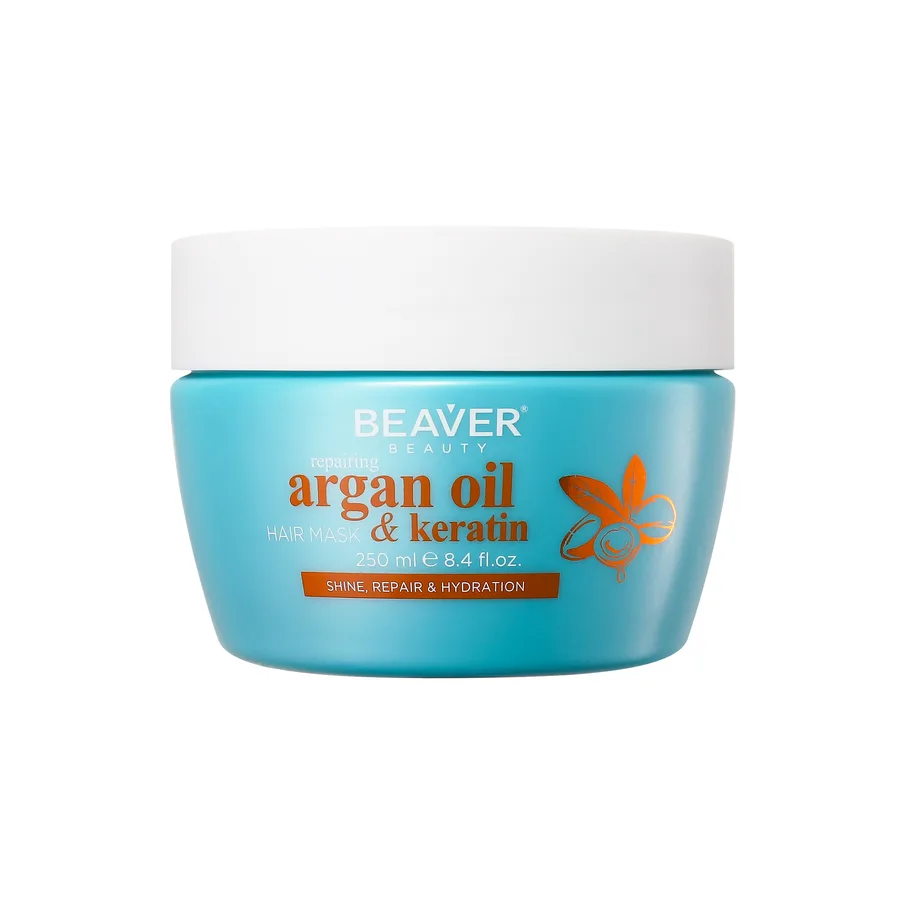 Argan Oil & Keratin Mascarilla Reparadora Capilar 250 ml