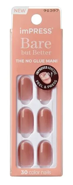 Impress Bare But Better Press On Uñas Postizas