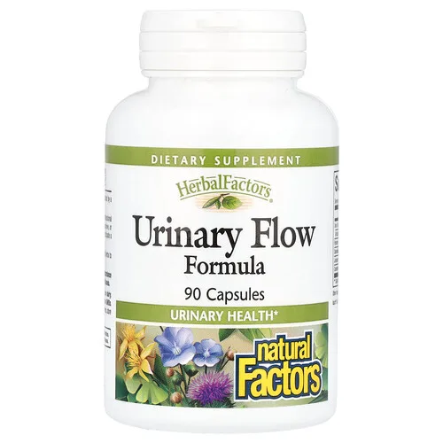 Natural Factors, Fórmula Flujo Urinario, 90 Cápsulas