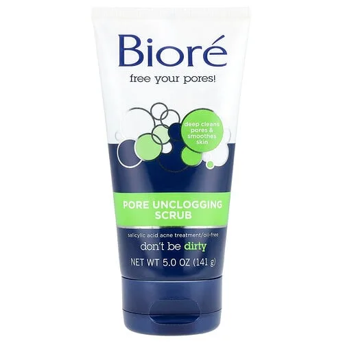 Biore, Exfoliante para desobstruir los poros, 141 g (5 oz)