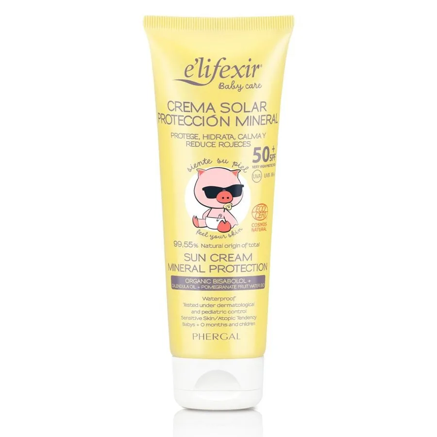ELIFEXIR Baby Care Crema Solar Mineral SPF50+ 100 ml